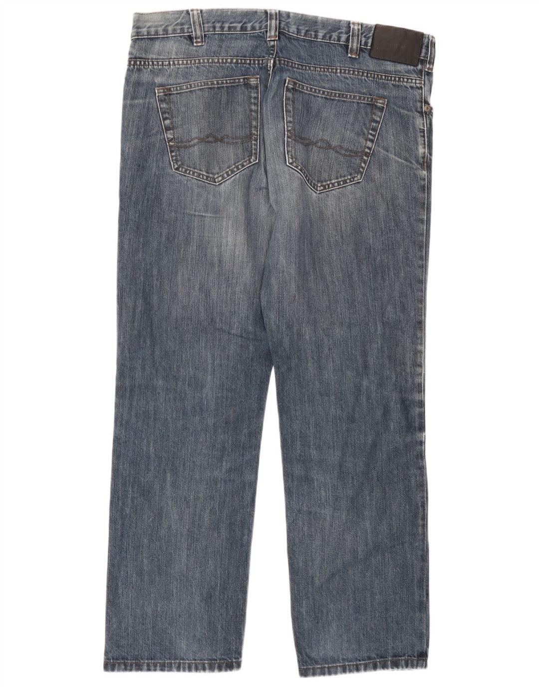 C&A Jean droit W37 L30 bleu coton homme
