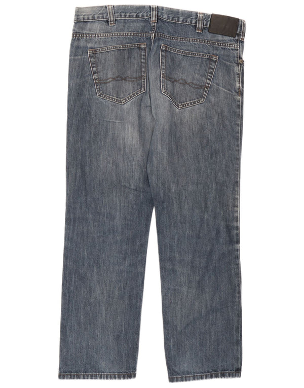 C&A Jean droit W37 L30 bleu coton homme