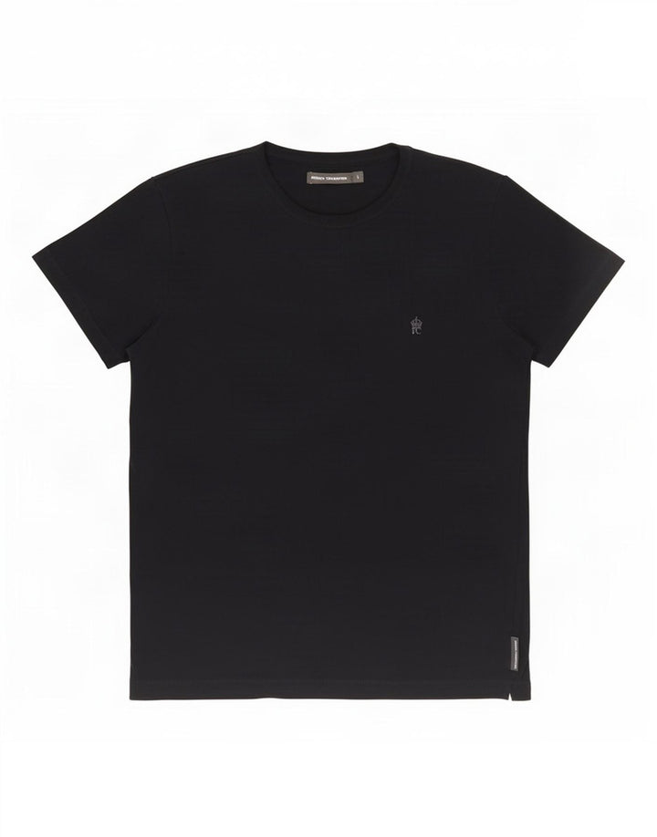 French Connection T-Shirt Homme Haut Large Noir Coton