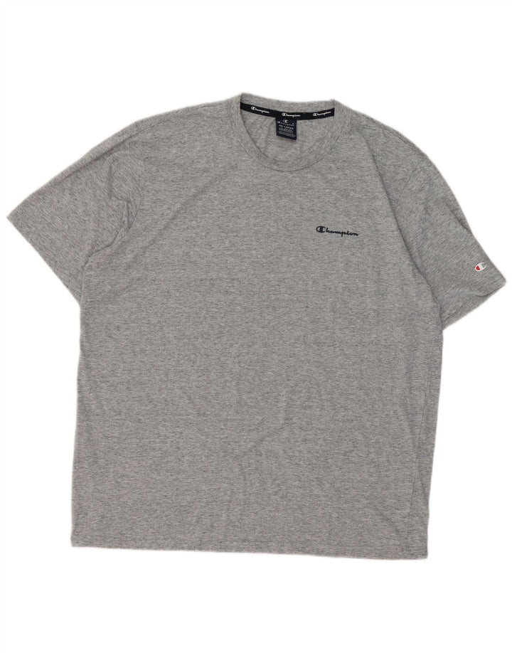 Champion T-Shirt Homme Top 4XL Gris Moucheté