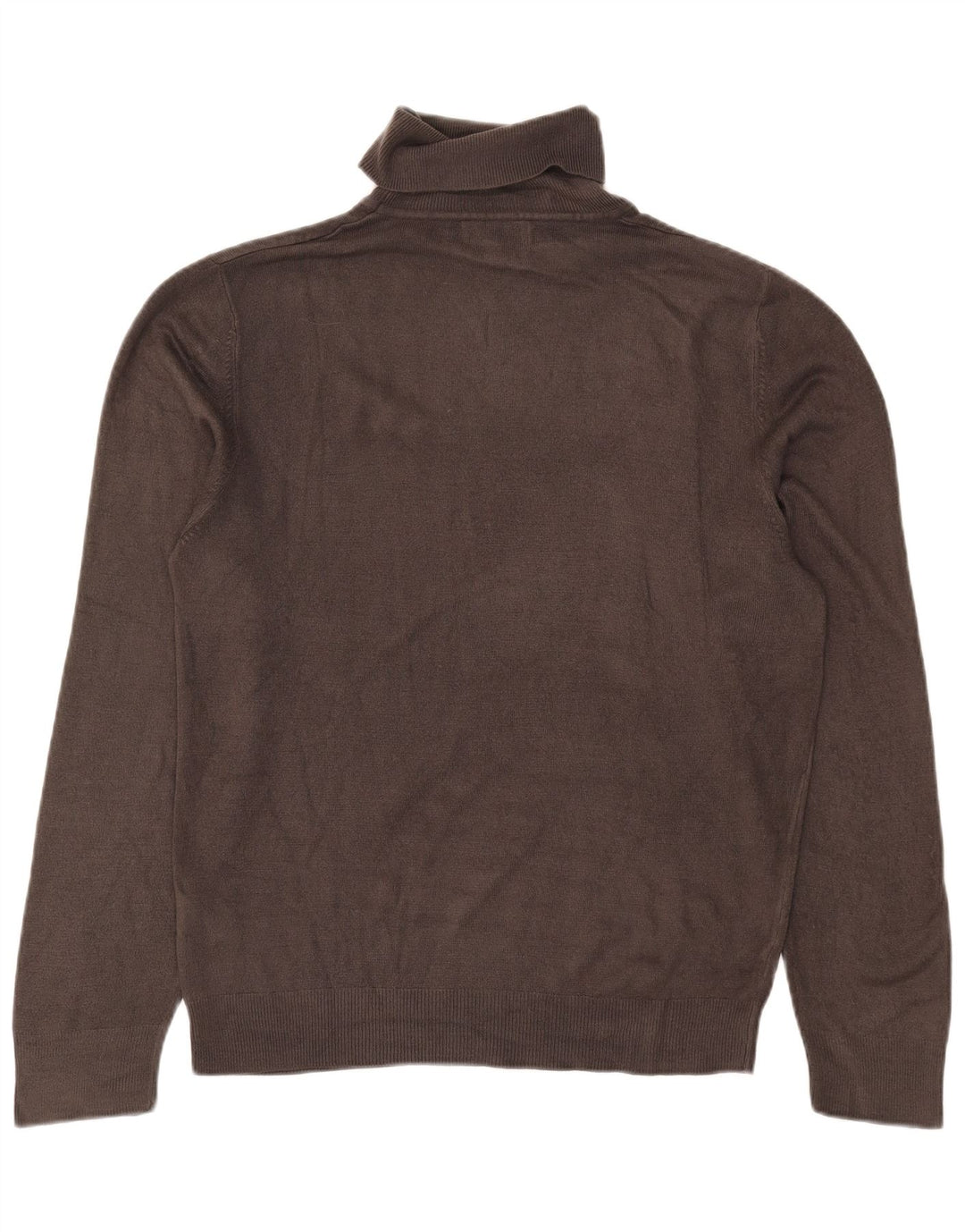 Marks & Spencer Pull Col Roulé Homme Gris Moyen Acrylique