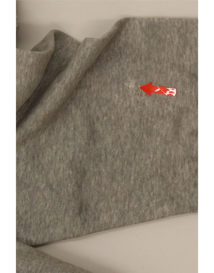 Nike Pull à capuche en coton moucheté gris moyen pour homme