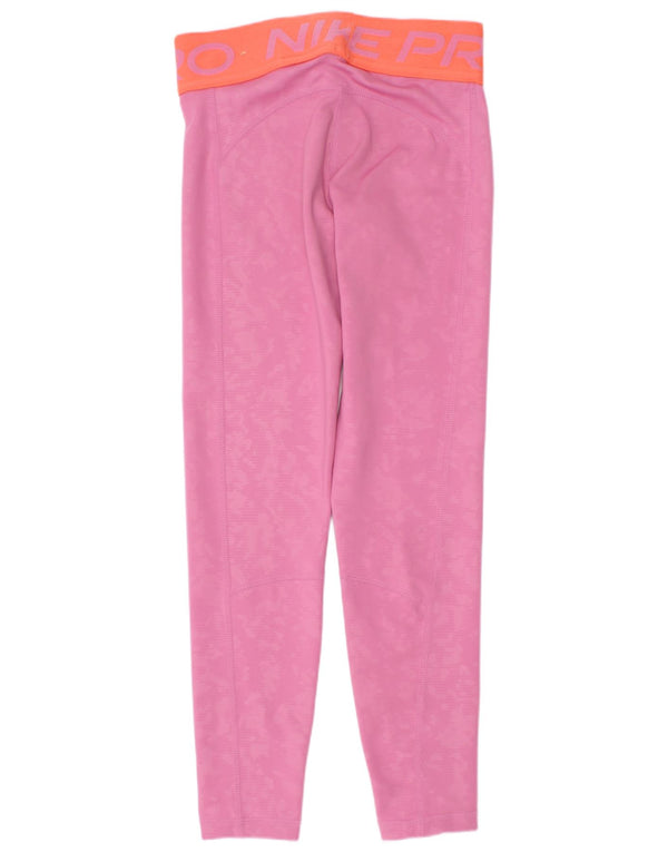 Legging Nike Dri Fit Graphic pour fille 5-6 ans XS Rose Camouflage Polyester