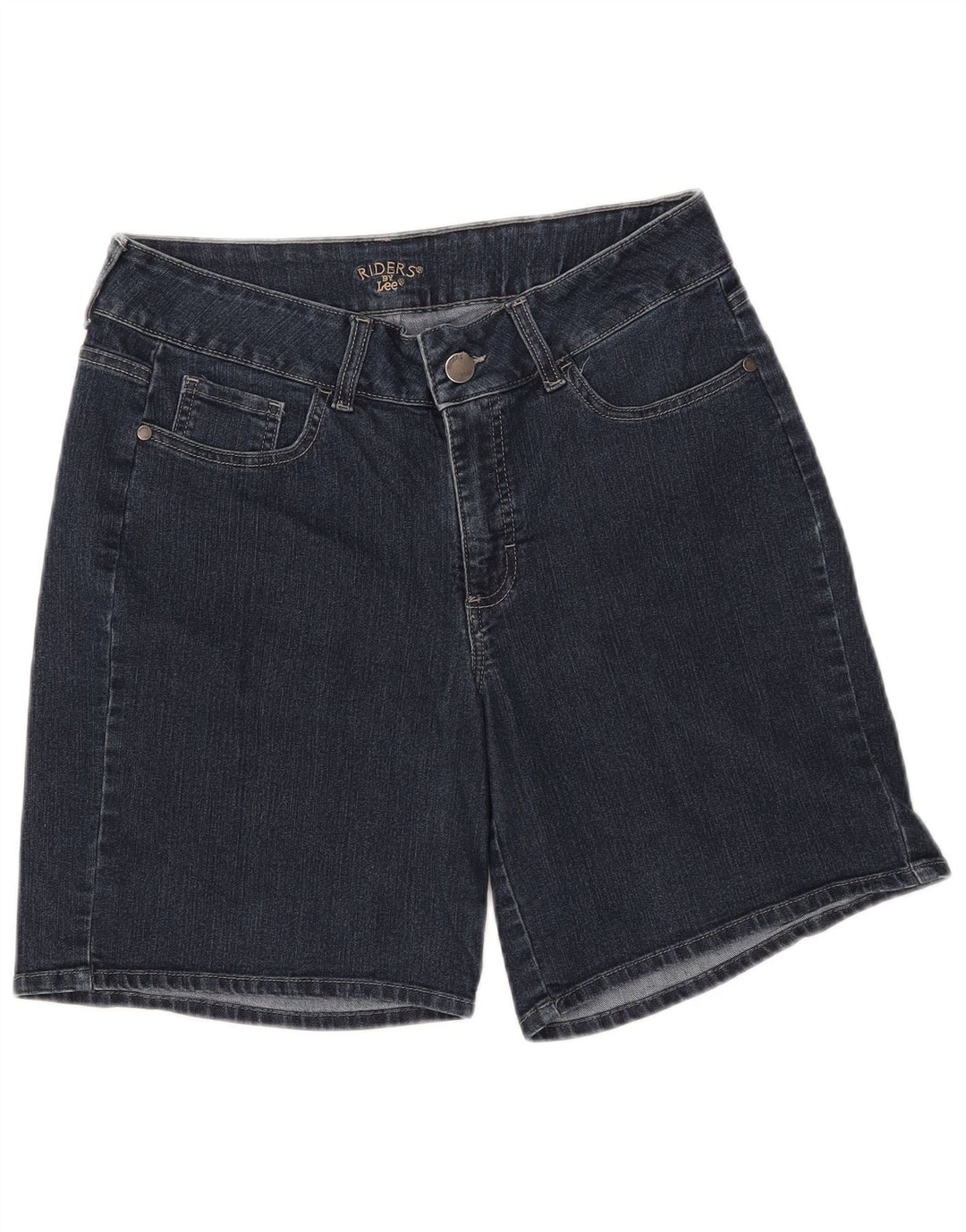 LEE Short en jean Riders W32 pour femme Bleu marine Taille L