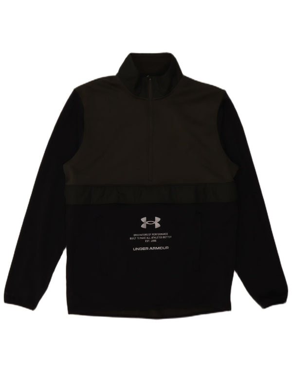 UNDER ARMOUR Sweat Cold Gear Graphic Homme Kaki Moyen