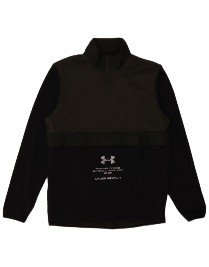 UNDER ARMOUR Sweat Cold Gear Graphic Homme Kaki Moyen