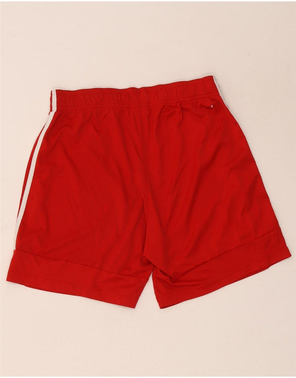 Adidas Short de sport pour femme UK 14 Rouge moyen Polyester