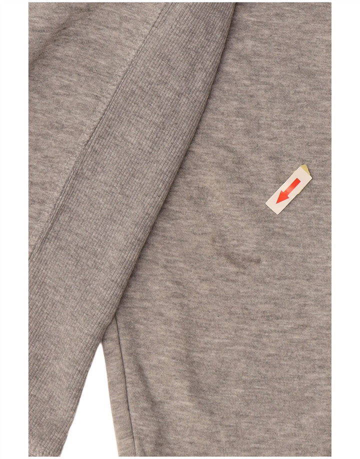 PENGUIN Sweat-Shirt Col Zippé Homme Gris Moyen Coton