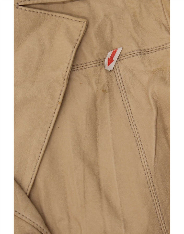 Conbipel Veste En Cuir Femme IT 50 XL Beige