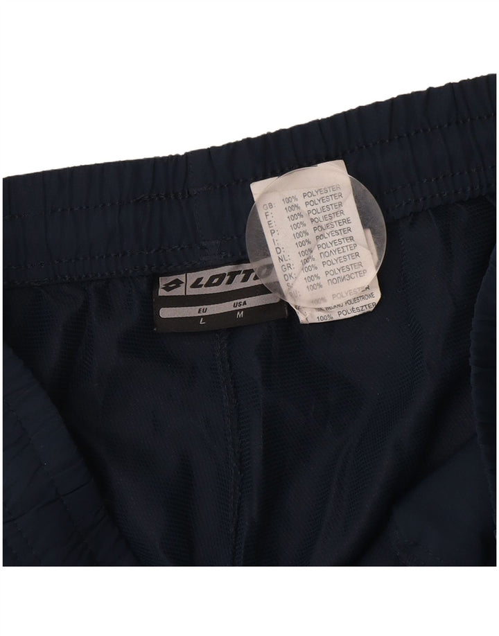 Lotto Short de Sport Homme Grand Bleu Marine Polyester