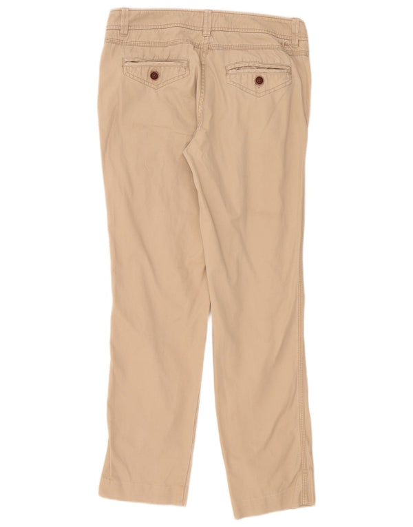 Fat Face Pantalon Chino Coupe Slim Femme UK 10 Small W32 L30 Coton Beige