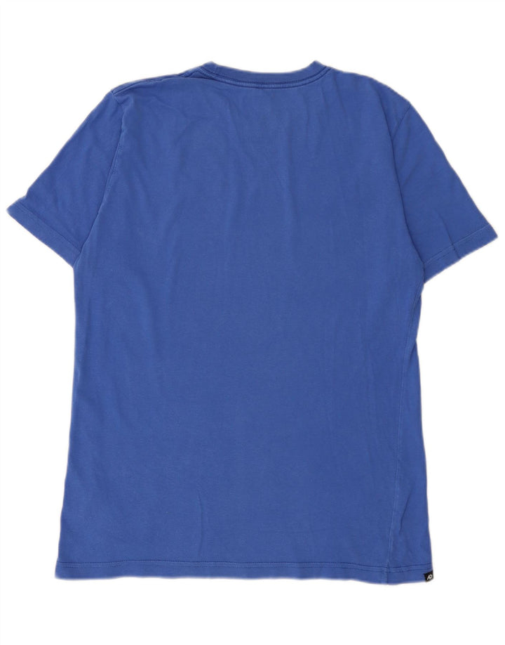 Nike T-shirt coupe classique en coton bleu moyen pour homme