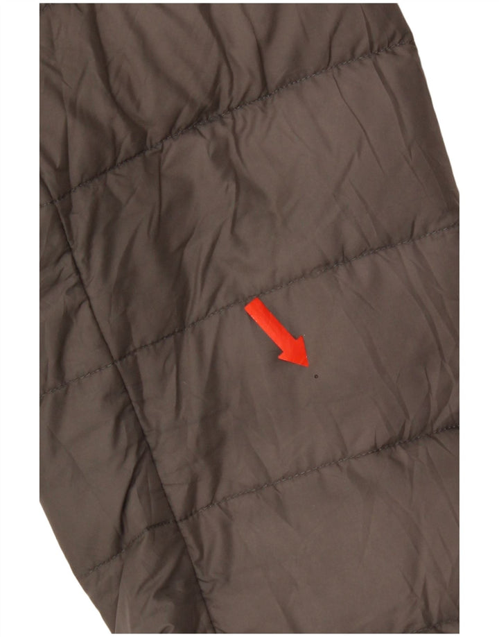 Colmar Veste matelassée à capuche pour femme IT 44 Gris moyen Polyester