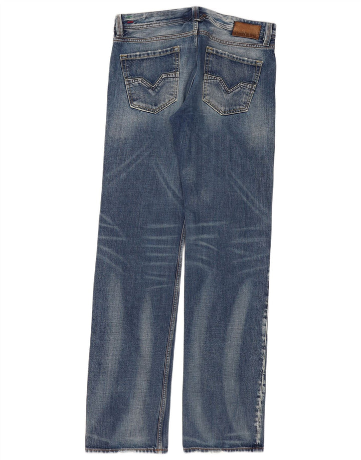 DIESEL Jean droit Larkee homme W32 L34 bleu coton