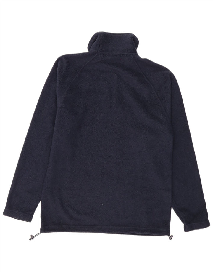 KAPPA Pull Polaire Col Zippé Homme Bleu Marine Moyen