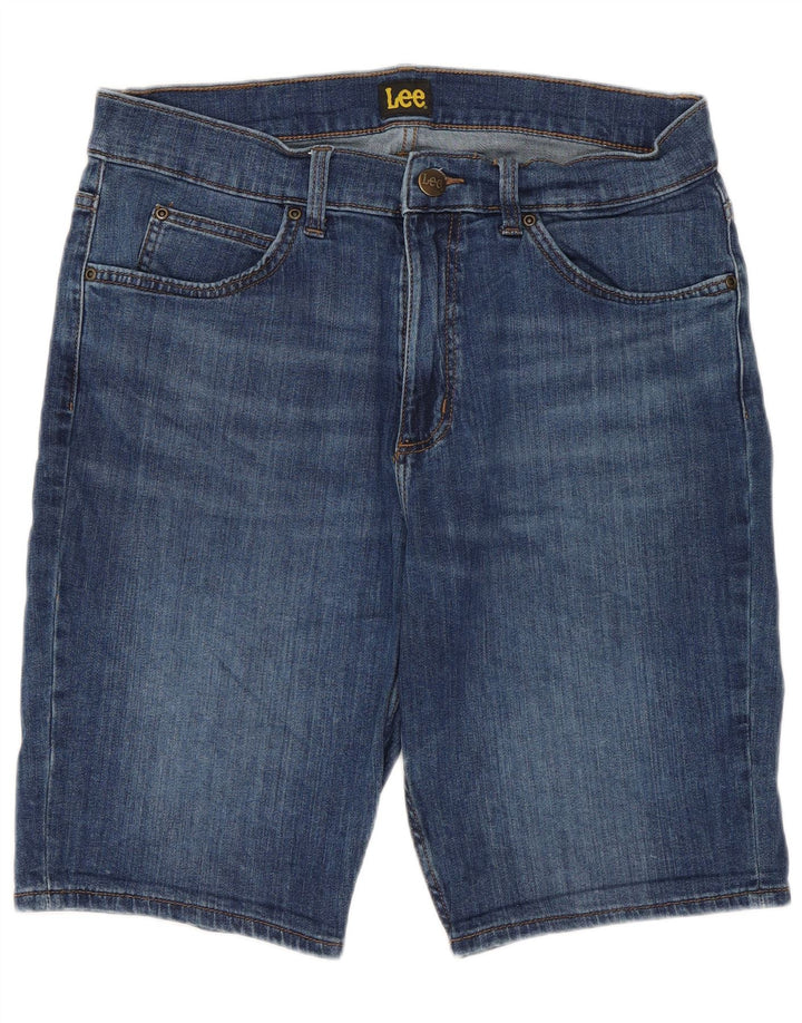 Lee Short en jean pour homme W33 Large Bleu Coton