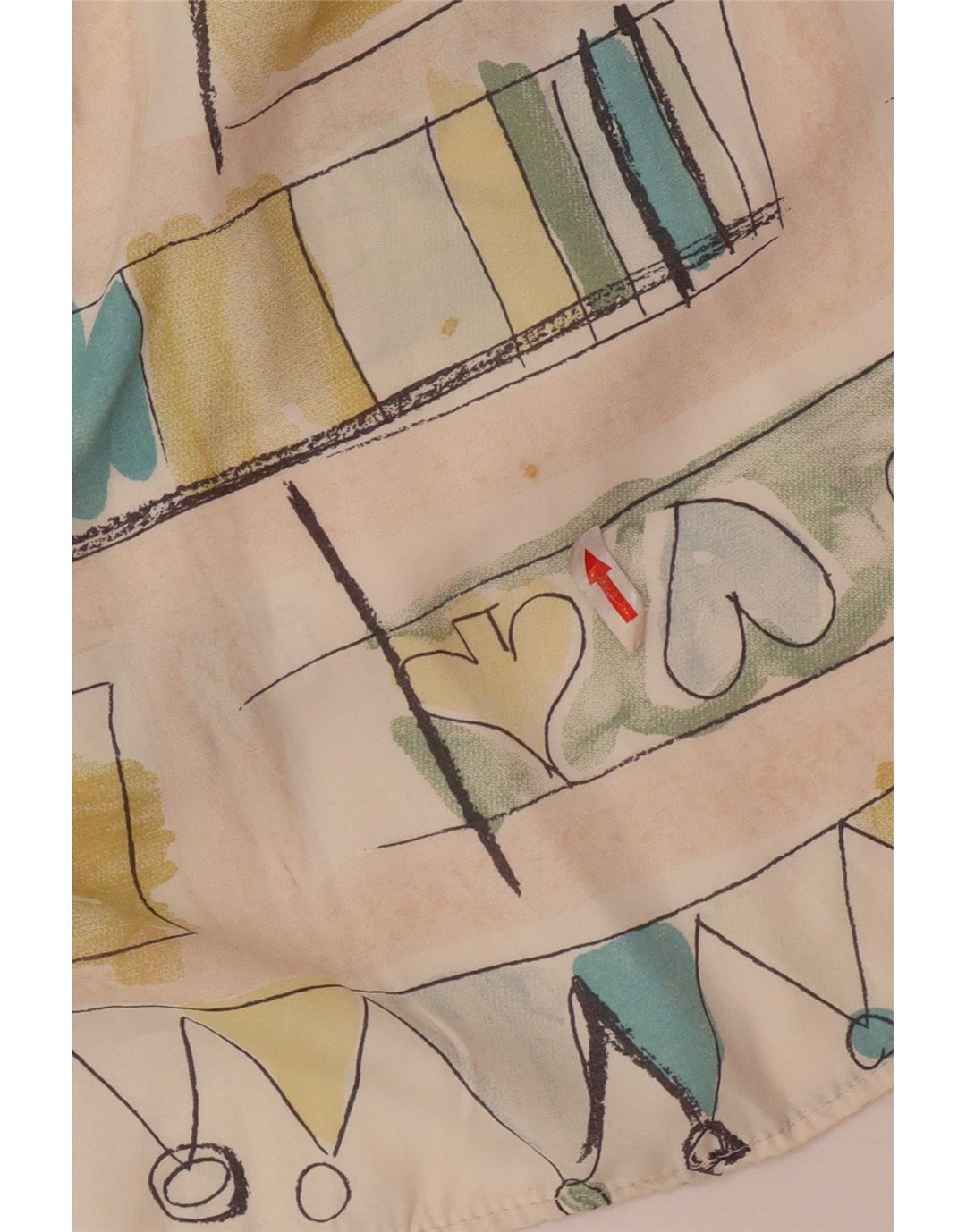 Nazzareno G. Chemise à manches courtes à motif abstrait pour homme, multicolore moyen