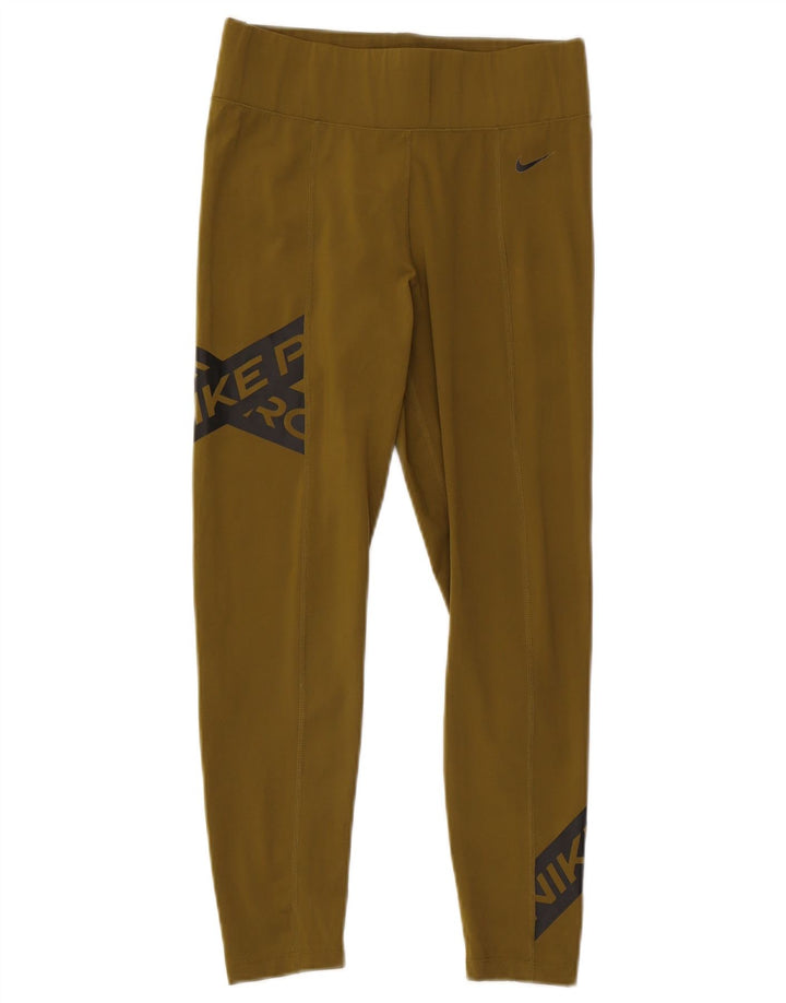 Nike Legging graphique pour femme UK 10 Petit Kaki Polyester