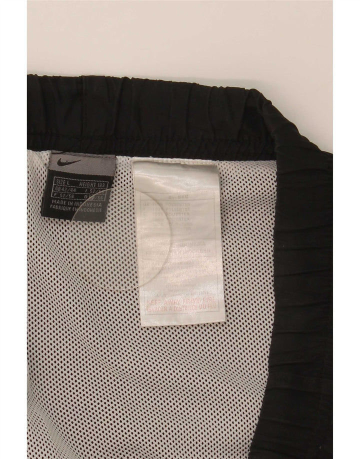 Nike Short de sport pour homme UK 42/44 Large Noir Polyester