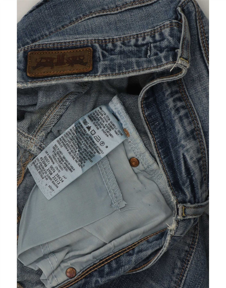 Levi's Jean Slim 571 Distressed Femme W29 L31 Bleu Coton