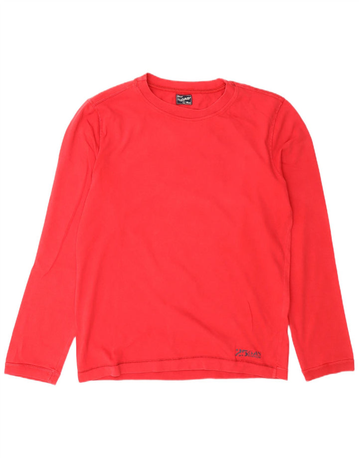Gas Haut Homme Manches Longues Grand Coton Rouge