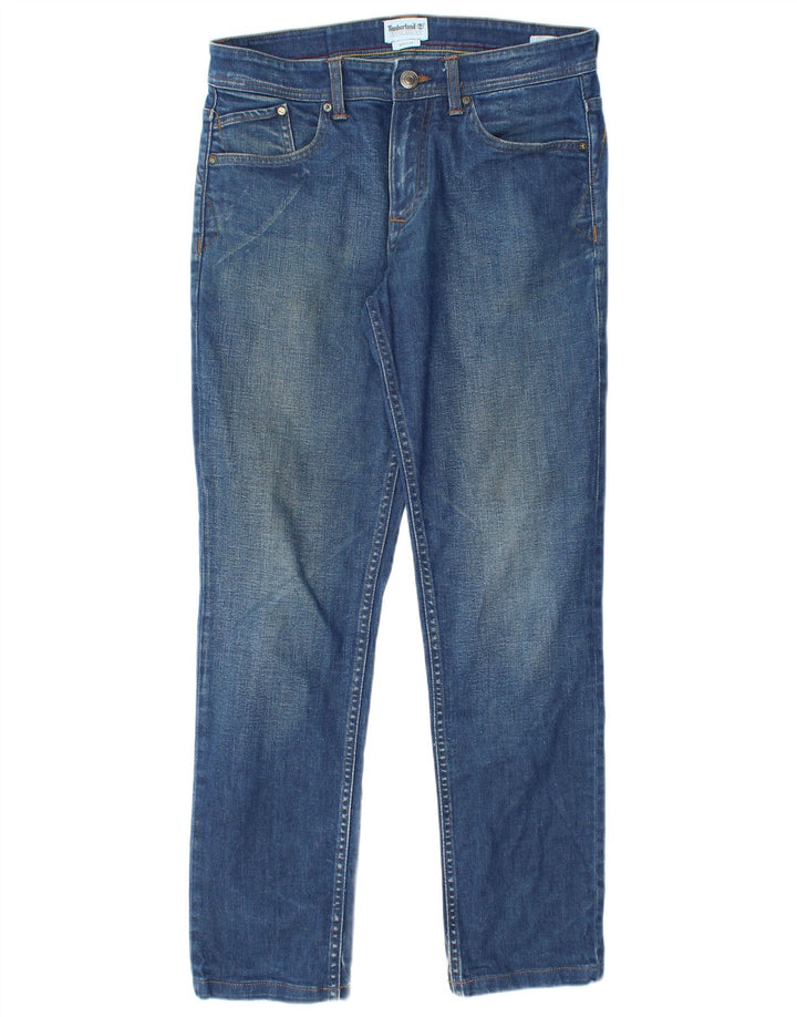 Timberland Jean Slim Homme W32 L30 Bleu Coton