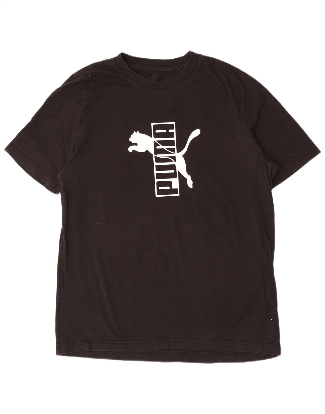 Puma T-shirt graphique pour hommes, grand, noir