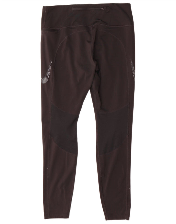 Nike Legging graphique pour femme UK 14 Large Noir Polyester