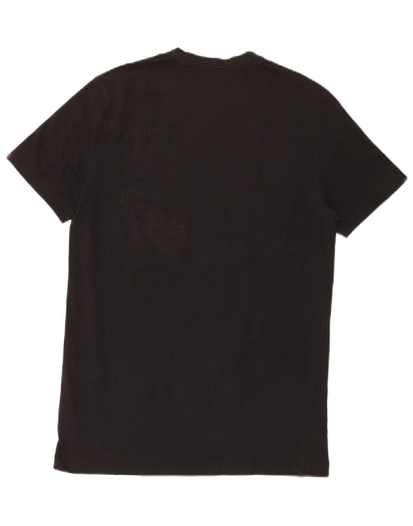 Emporio Armani Homme T-Shirt Graphique Haut Noir Moyen Coton