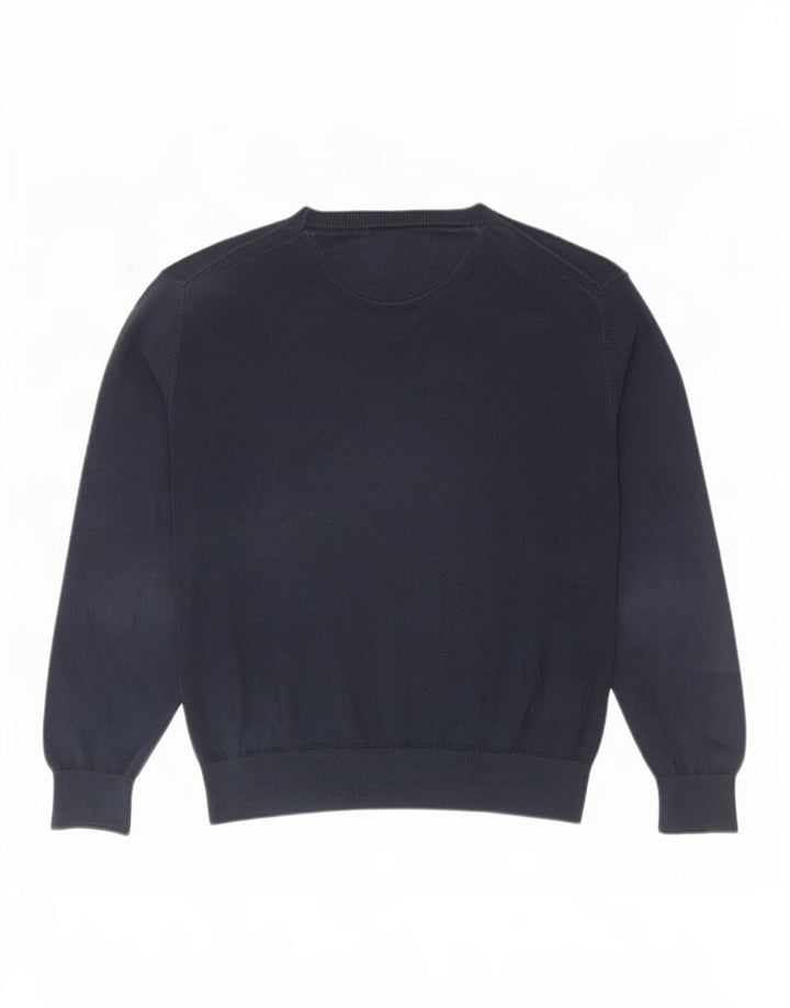 Timberland Pull Col V Homme Bleu Marine Moyen Coton