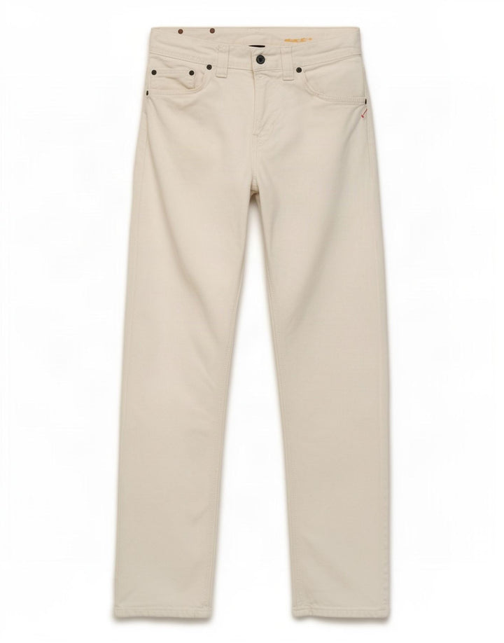 Dondup Femme Jean Droit W30 L33 Blanc