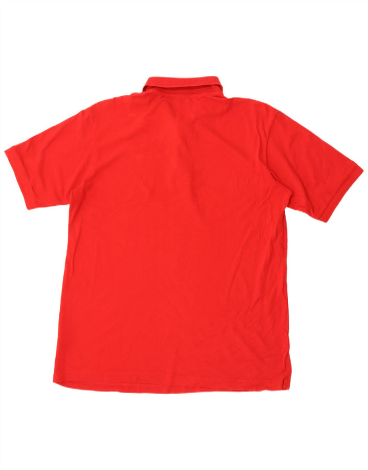 Kappa Polo Homme XL Rouge Coton