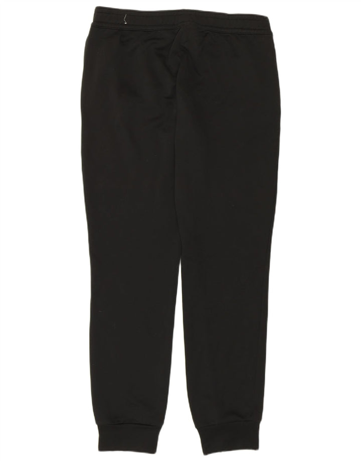 ADIDAS Womens Tracksuit Trousers Joggers UK 12/14 Medium Black Polyester
