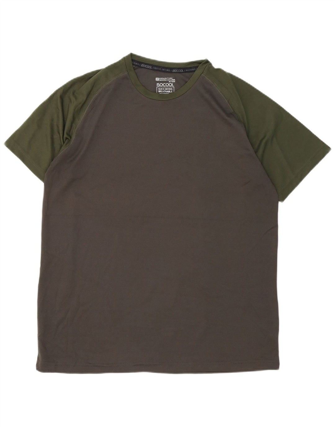 Mountain Warehouse T-shirt pour homme en polyester color block grand gris