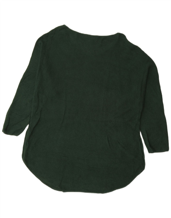 MICHAEL KORS Pull long à col bateau pour femme UK 20 2XL Vert