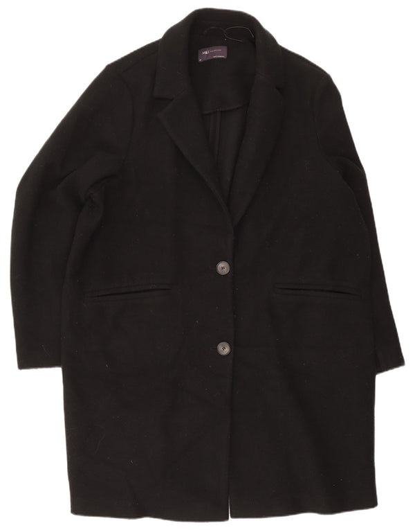 Marks & Spencer Manteau Femme UK 20 2XL Noir Polyester