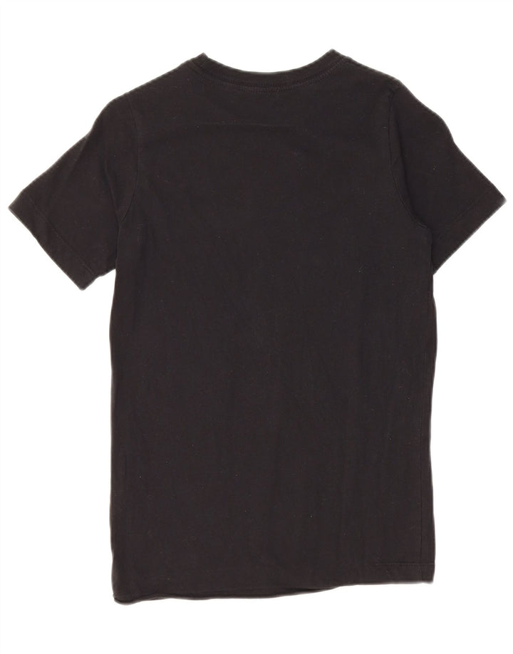 NIKE Haut T-Shirt Graphique Garçon 10-11 ans Coton Noir Moyen