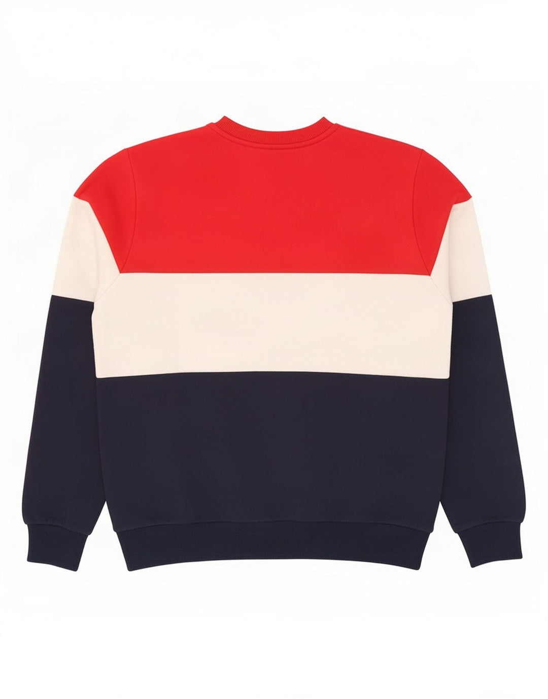 Fila Sweat-shirt pour femme UK 12 Medium Multicolore Colourblock
