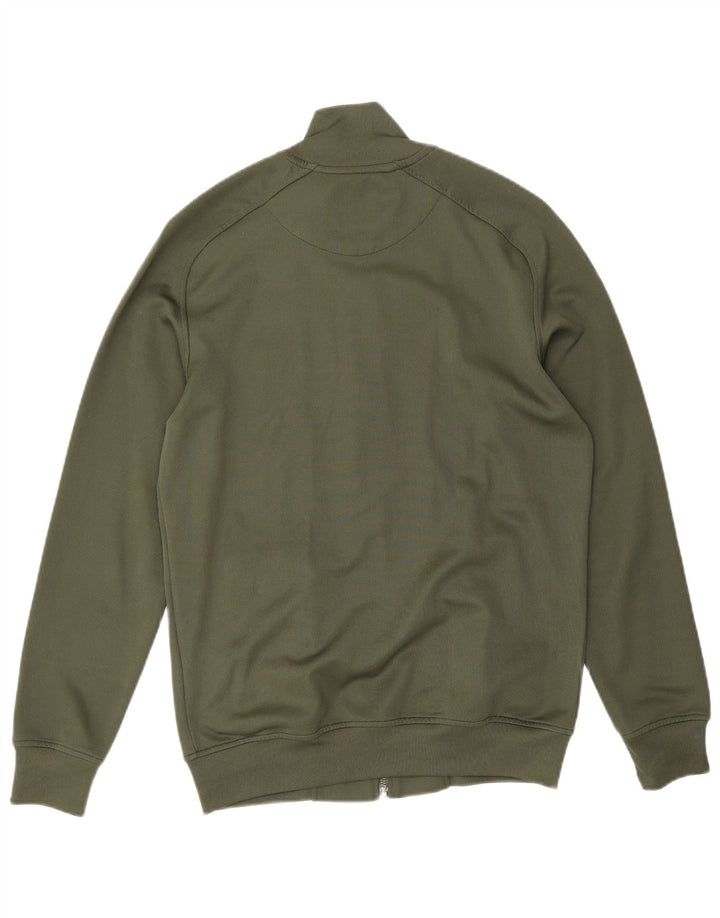 LYLE & SCOTT Veste de survêtement pour femme UK 6 XS Kaki Polyester