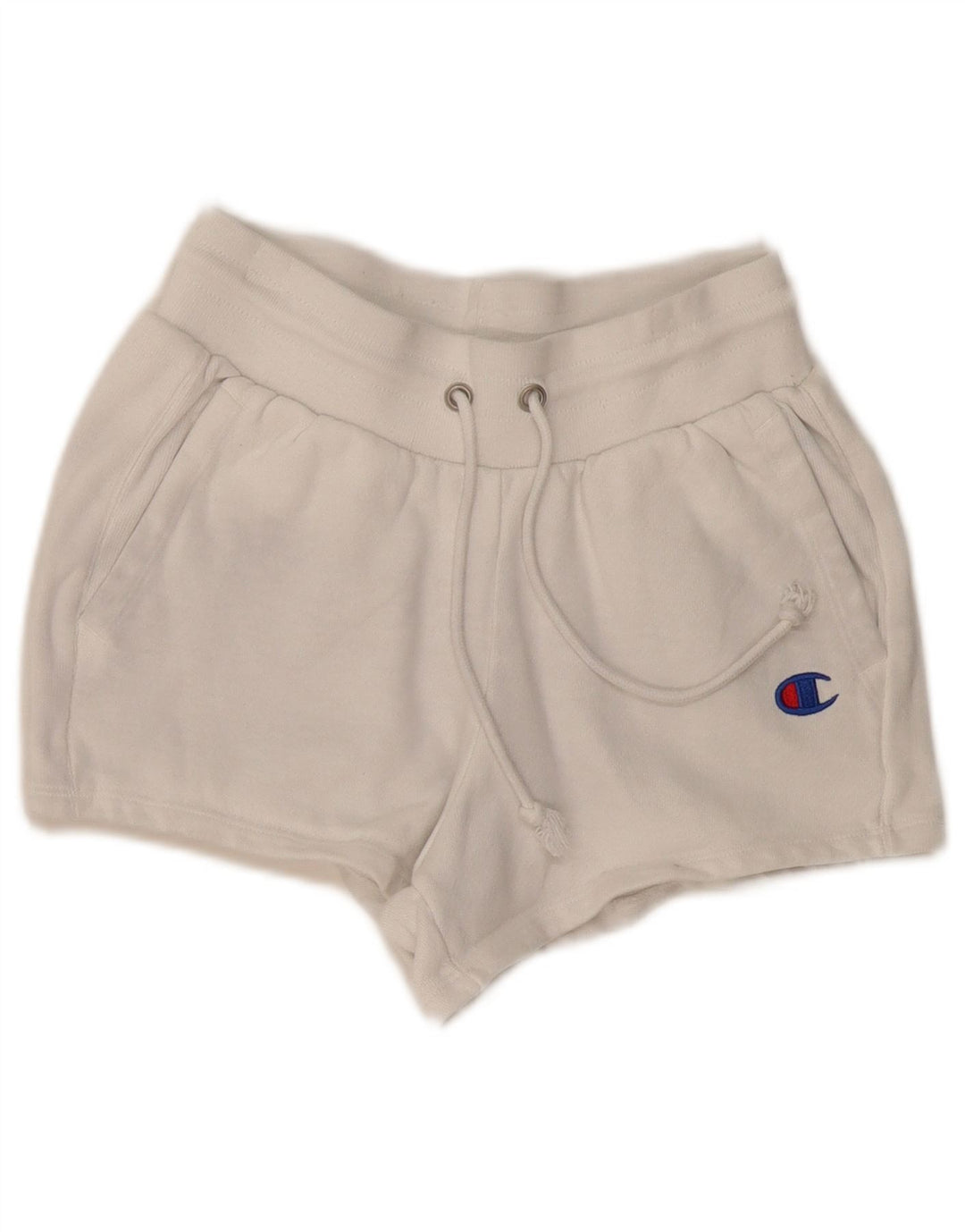 CHAMPION Short de sport Reverse Weave pour femme UK 10 Petit coton blanc