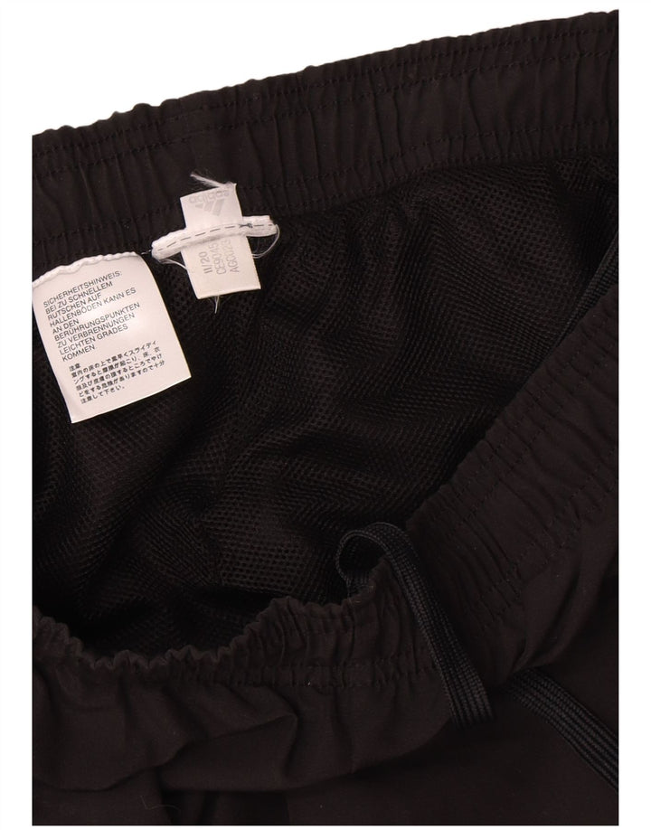Adidas Pantalon de survêtement pour homme Noir moyen Polyester colour block