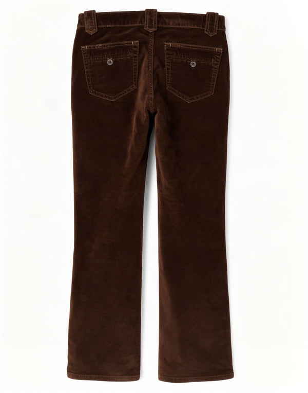 Gap Pantalon décontracté en velours bootcut extensible pour femme W30 L30 Marron