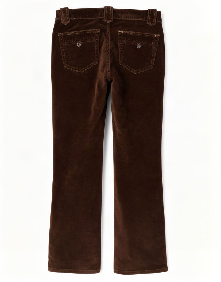 Gap Pantalon décontracté en velours bootcut extensible pour femme W30 L30 Marron