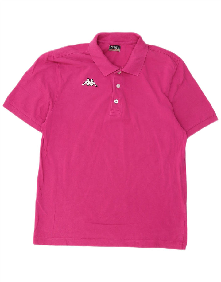 KAPPA Polo Homme Grand Rose