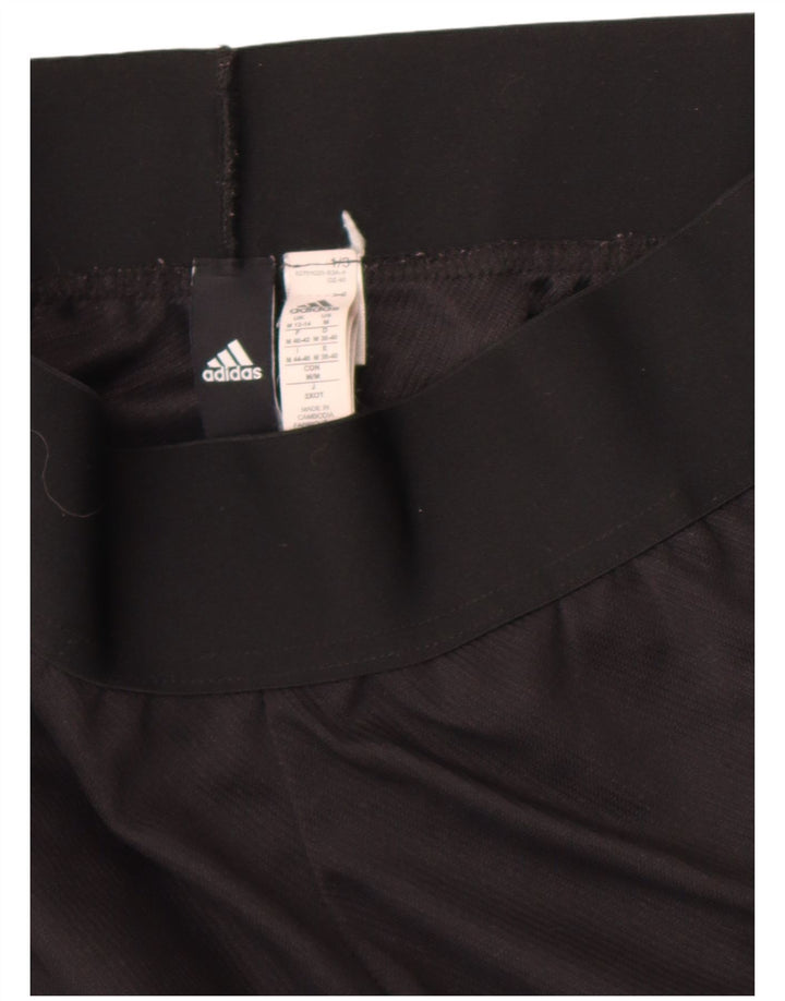 Adidas Pantalon de survêtement pour femme UK 12/14 Medium Noir Polyester
