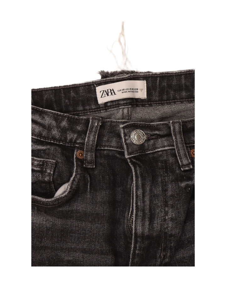Zara Jean court pour femme EU 36 XS W28 L25 Gris