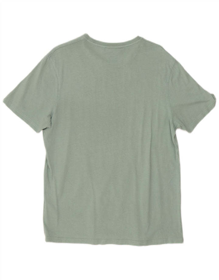 Lyle & Scott T-Shirt Homme Haut Large Vert Coton