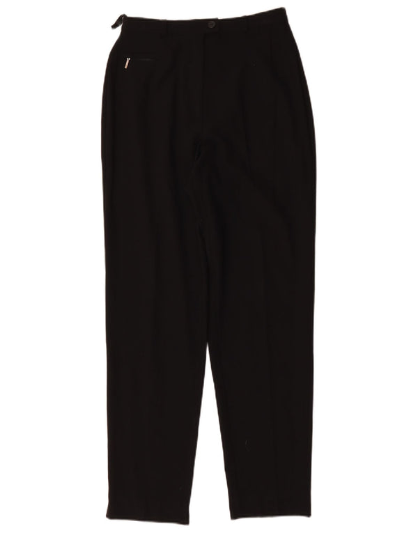Marks & Spencer Pantalon de costume fuselé pour femme UK 8 Small W26 L27 Noir