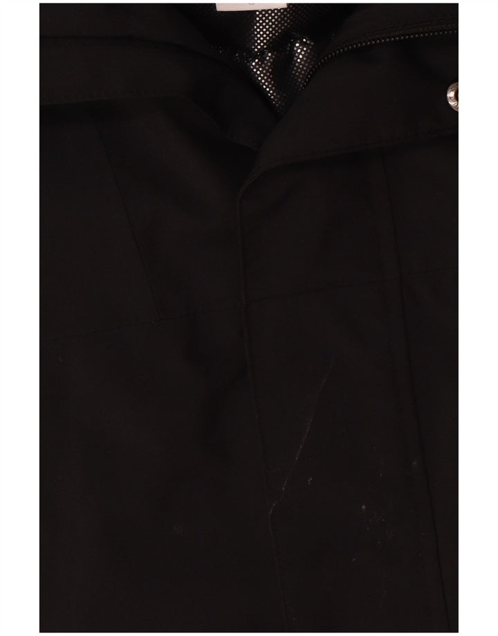 Columbia Veste coupe-vent à capuche pour homme UK 36 Small Noir Polyester