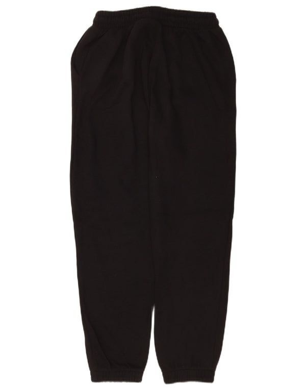 Pantalon de survêtement Zara Femme Joggers UK 12 Medium Noir Polyester